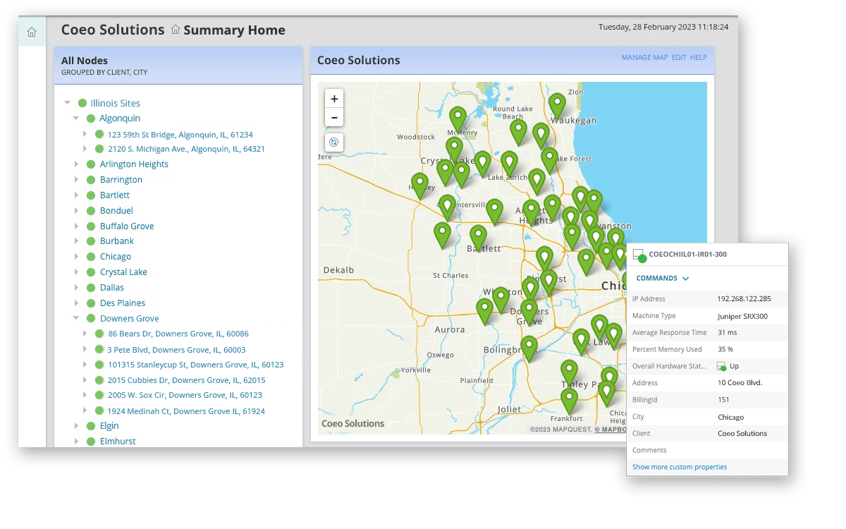 Coeo Solutions network monitoring