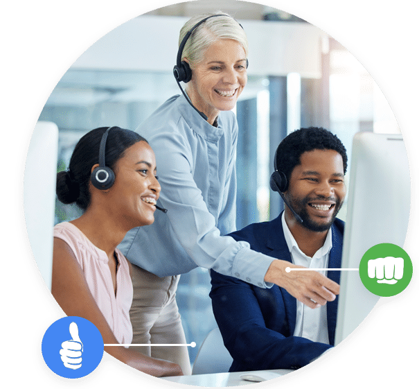 Contact Center Manager and Workers Success