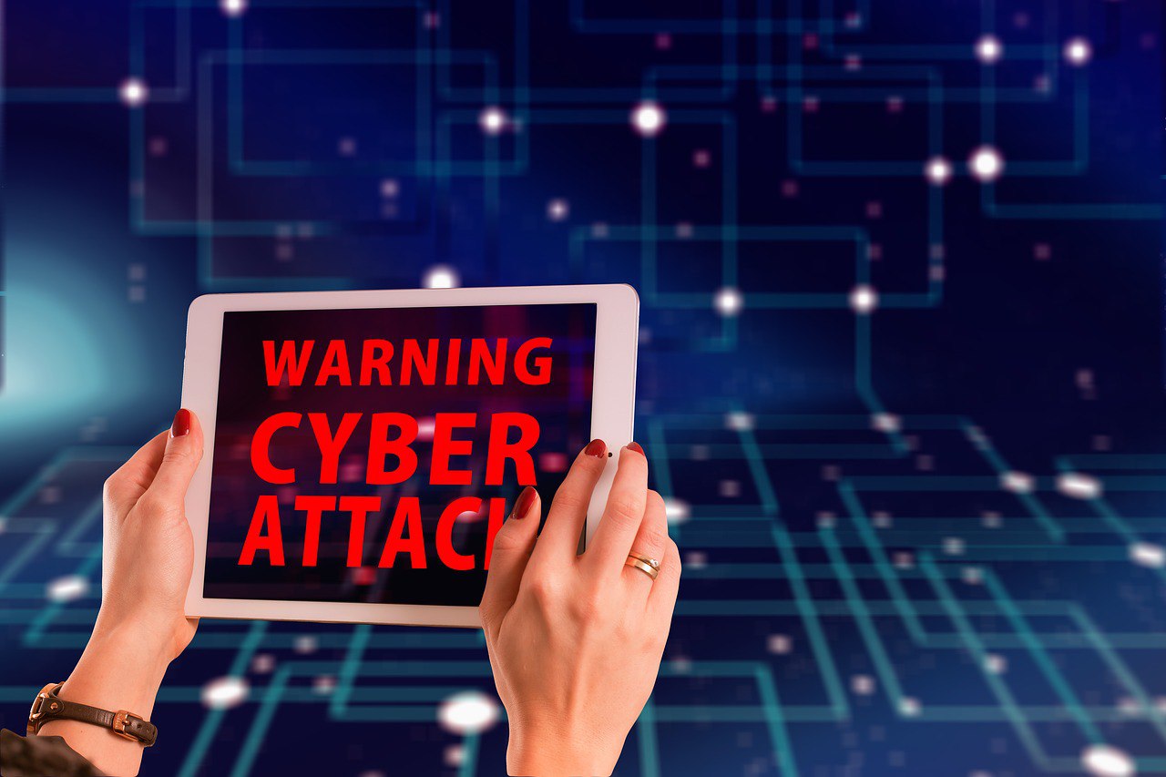 Cyber attack warning on ipad
