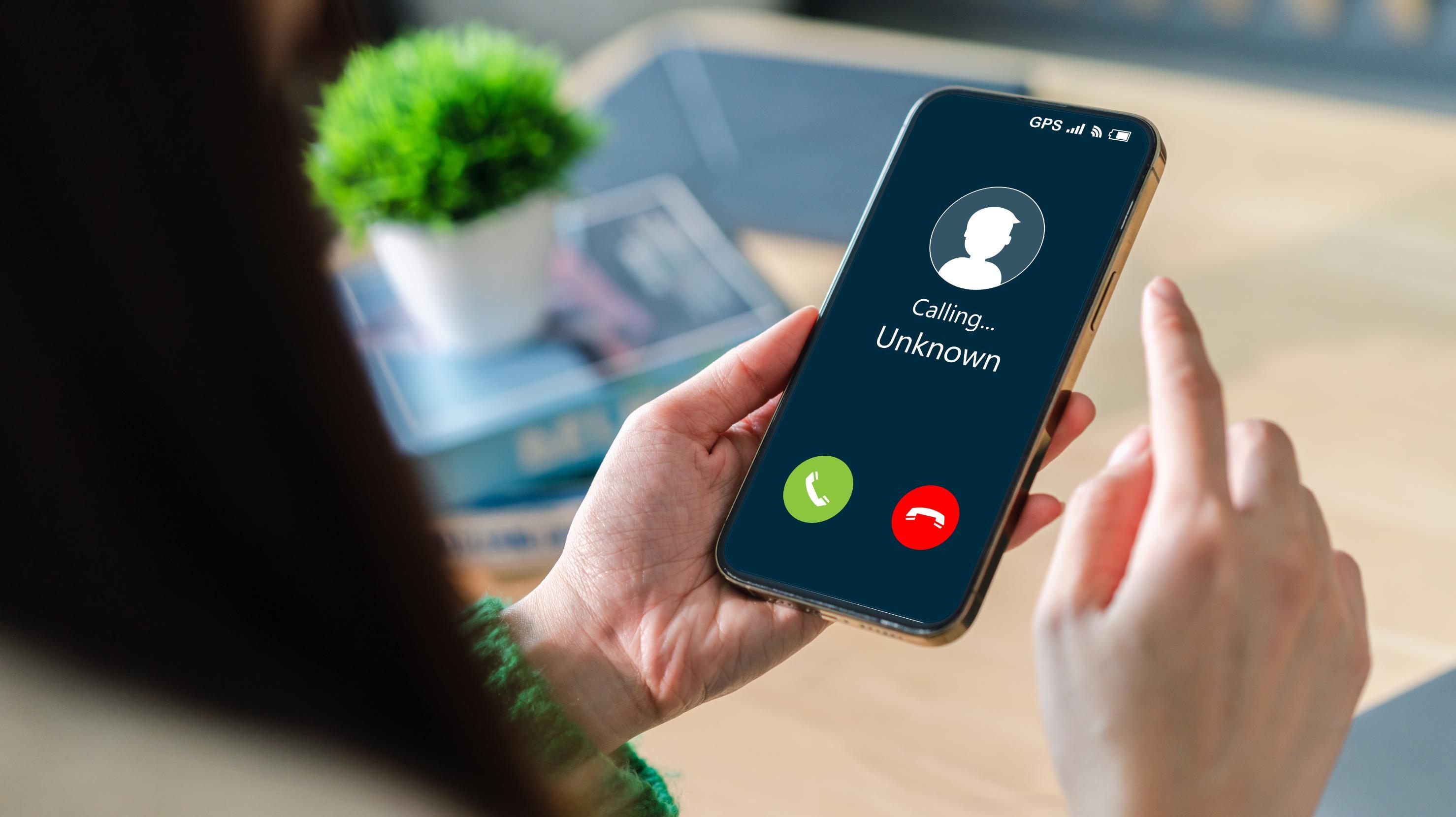 Unknown Caller ID on cellphone