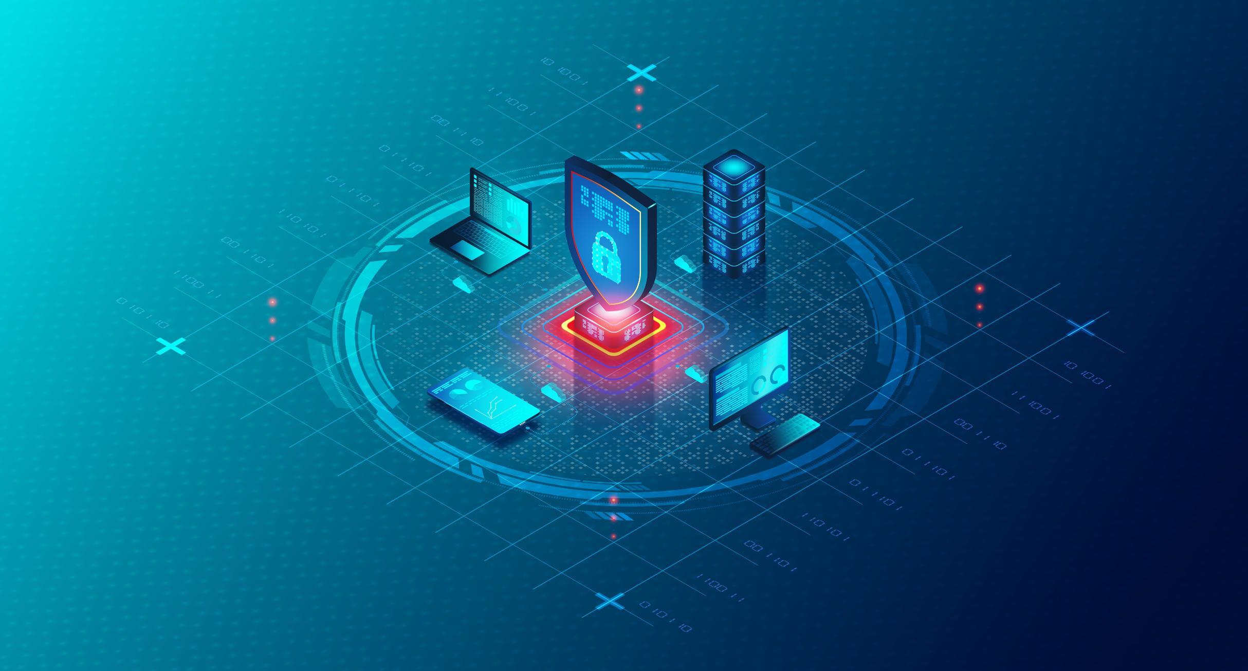 Network security graphic